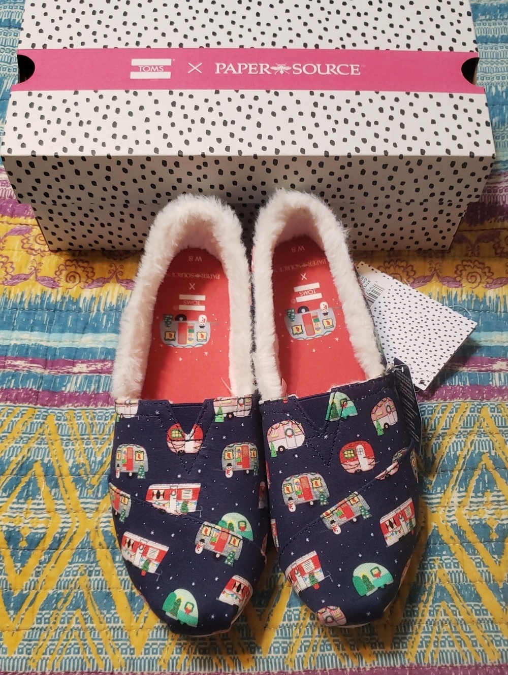 Tom's Limited Edition Christmas W8 Shoes